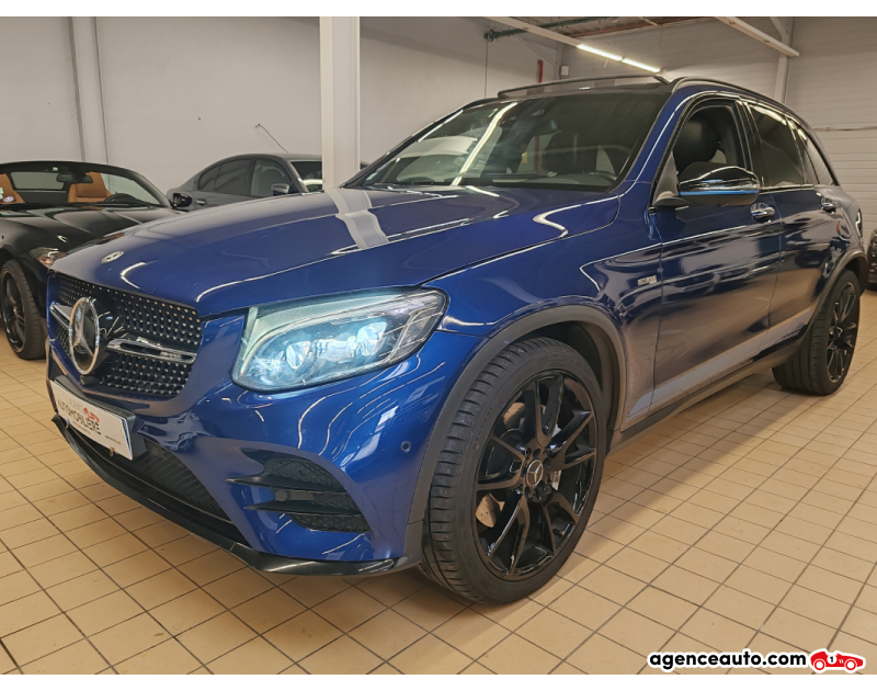 Achat voiture occasion, Auto occasion pas cher | Agence Auto Mercedes GLC 43 AMG 9G-TRONIC 4MATIC Bleu Année 2017 Automatique Essence