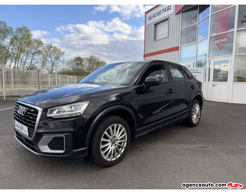 Gebrauchtwagenkauf, Günstige Gebrauchtwagen | Automobilienagentur Audi Q2 30 TDI 116 BUSINESS LINE S TRONIC | 2 PLACES | 1ère Main | TVA récuperable Noir Jahr 2020 Automatique Diesel