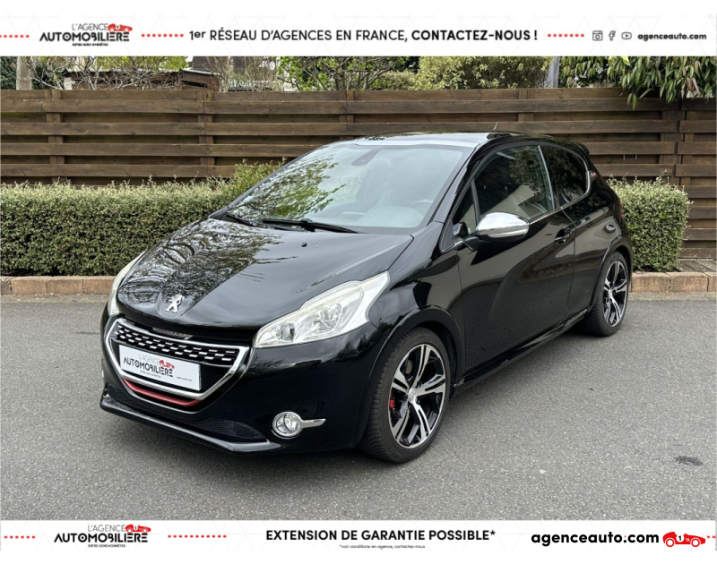 Achat voiture occasion, Auto occasion pas cher | Agence Auto Peugeot 208 1.6 THP 200 CH GTI 3P Noir Année 2014 Manuelle Essence