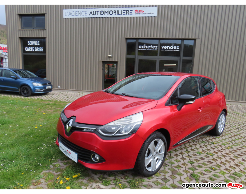 Achat voiture occasion, Auto occasion pas cher | Agence Auto Renault Clio 0.9 TCe 12V Zen 90Cv Rouge Année 2014 Manuelle Essence