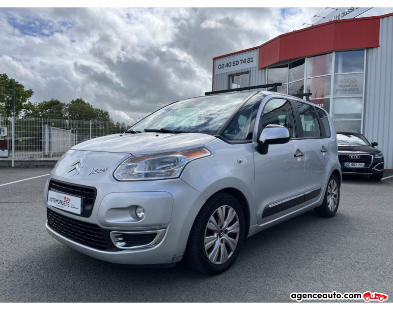 Achat voiture occasion, Auto occasion pas cher | Agence Auto Citroen C3 Picasso 1.6 HDi 110 EXCLUSIVE // GARANTIE 6 MOIS Argent Année 2009 Manuelle Diesel