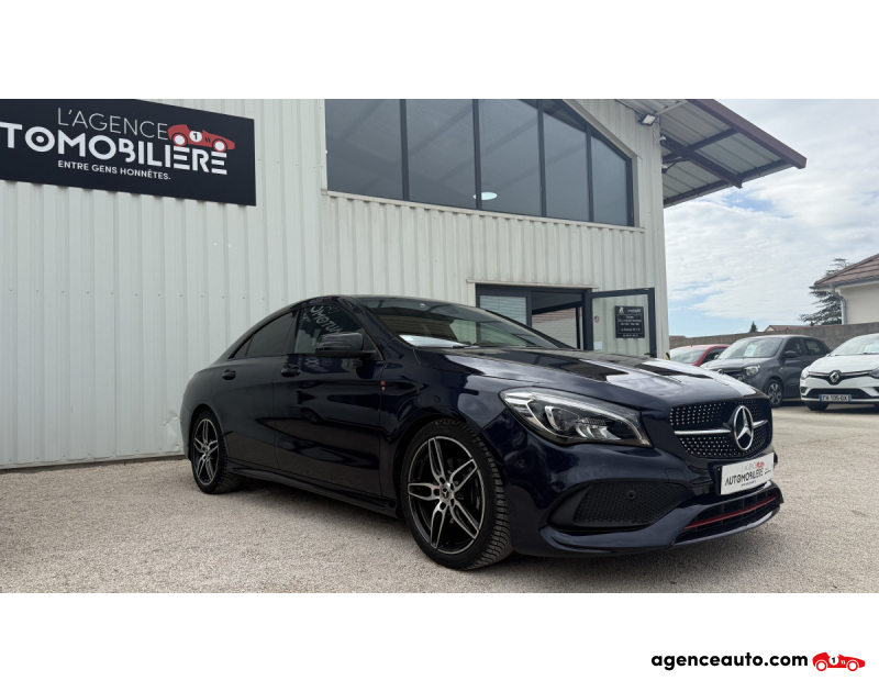 Compra de Carros Usados, Carros Usados Baratos | Auto Immo Mercedes Classe CLA 180 d Fascination AMG-Line 7G-DCT Bleu Ano 2018 Automatique Diesel