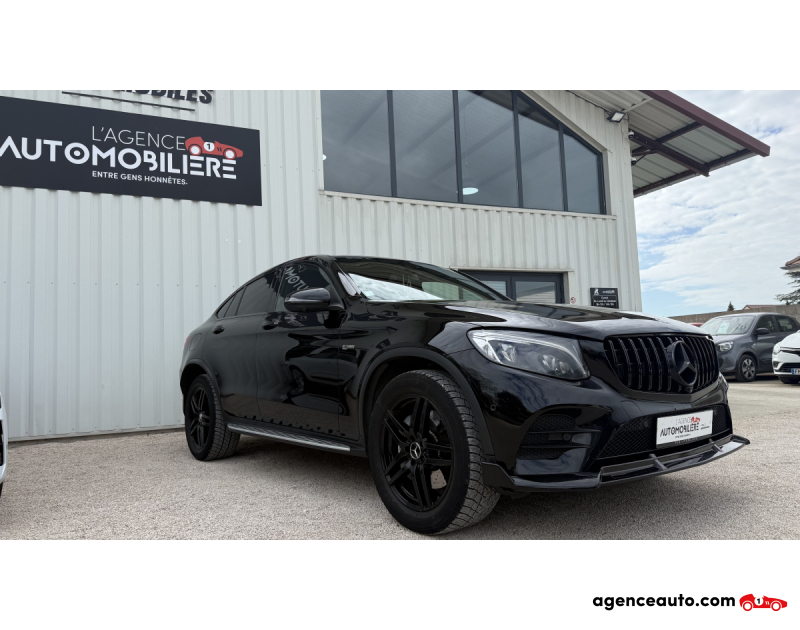Achat voiture occasion, Auto occasion pas cher | Agence Auto Mercedes GLC coupé 43 AMG 367ch 4Matic 9G-Tronic Euro6d-T Noir Année 2018 Automatique Essence