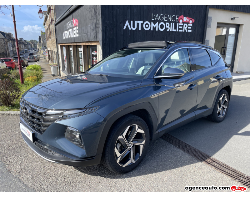 Achat voiture occasion, Auto occasion pas cher | Agence Auto Hyundai Tucson 1.6 T-GDI 230 CH HYBRID BVA 6 4X2 EXECUTIVE Bleu Année 2023 Automatique Hybride