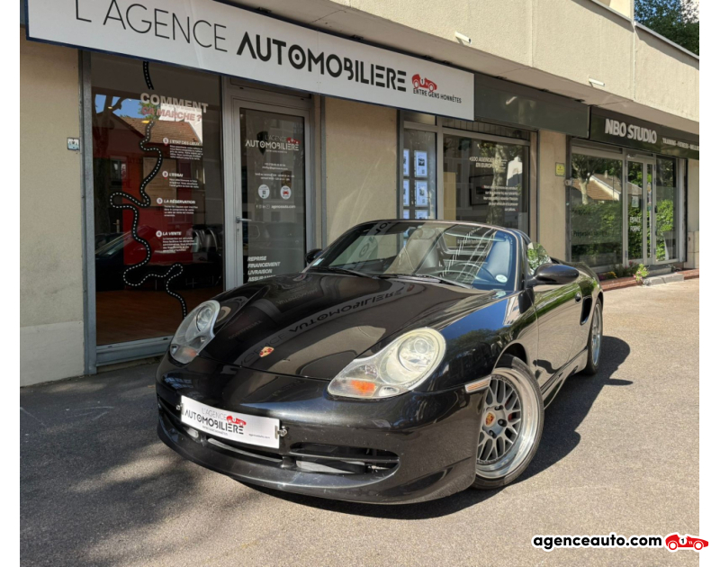 Compra de Coches Usados, Coches Usados Baratos %'|'% Agence Auto Porsche Porsche Boxster Type 986 (986) 3.2 250 S *TRES FAIBLE KILOMETRAGE* Noir Año 2001 Manuelle Essence