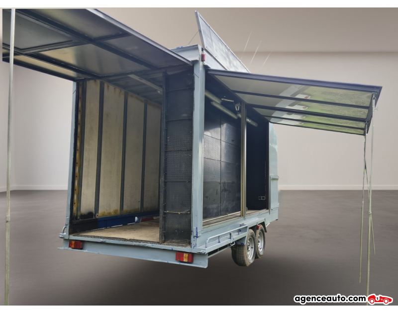 Remorque Labbe Rotiel REMORQUE FOURGON + RAMPES pour Voiture, Quad, Buggy, Motos — photo 3