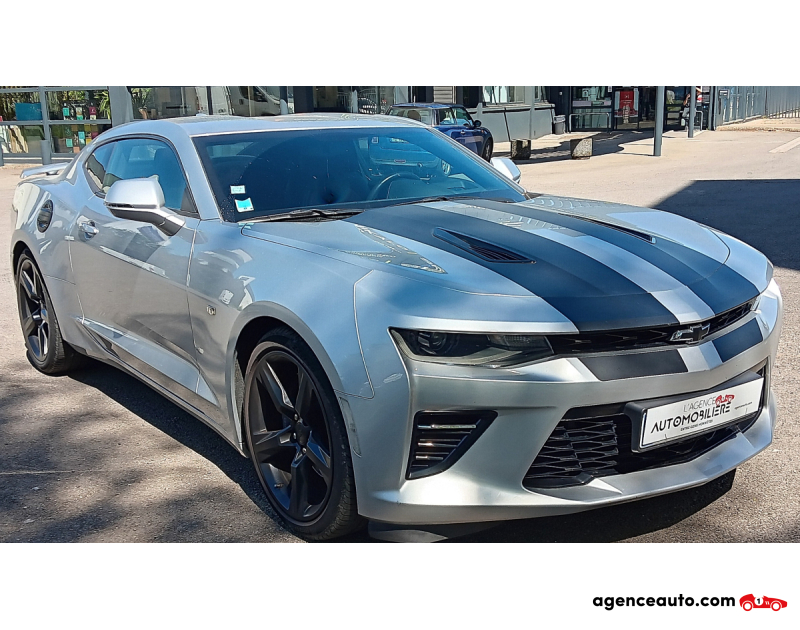 Compra de Coches Usados, Coches Usados Baratos %'|'% Agence Auto Chevrolet Camaro VI Coupé 6.2 V8 AT8 453 cv Gris Año 2018 Automatique Essence