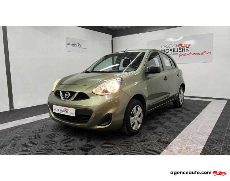 Aankoop Gebruikte Auto, Goedkope Gebruikte Auto | Agence Auto Nissan Micra 1.2 80ch Visia Pack Vert Jaar 2016 Manuelle Essence