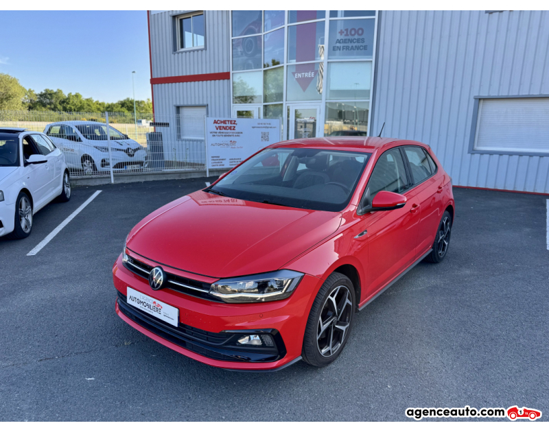 Compra de Coches Usados, Coches Usados Baratos %'|'% Agence Auto Volkswagen Polo VI 1.0 TSI 110ch DSG7 R-Line | Boite Auto | GARANTIE 6 MOIS Rouge Año 2021 Automatique Essence