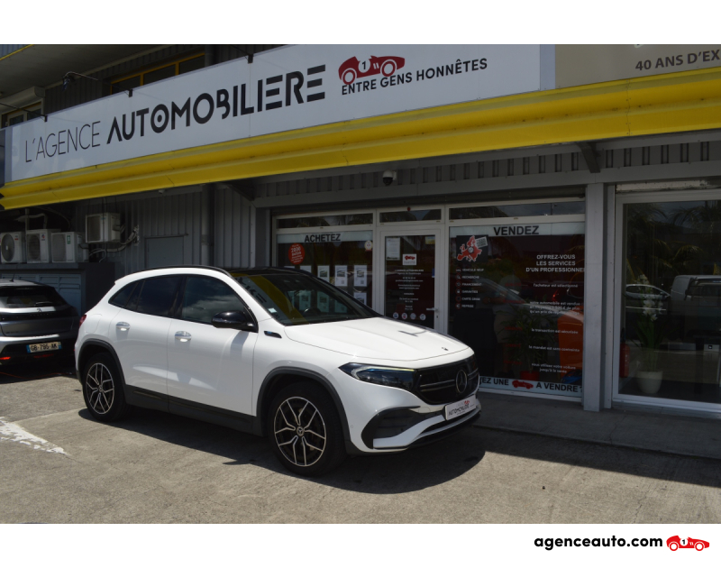 Achat voiture occasion, Auto occasion pas cher | Agence Auto Mercedes EQA 250 190ch AMG Line Blanc Année 2021 Automatique Électrique