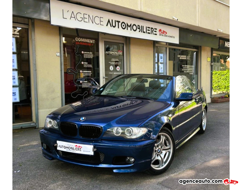 Acquisto Auto Usate, Auto Usate Economiche | Agenzia Automobiliare Bmw Bmw Serie 3 (E46) CABRIOLET 318CI PACK M2 Bleu Anno 2003 Manuelle Essence