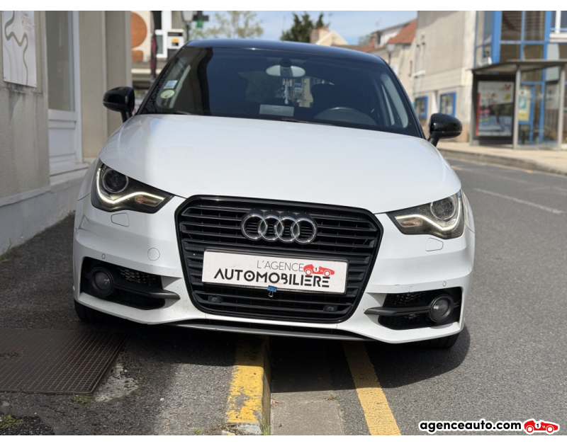 Audi A1 Sportback S-Line 1.6TDI 90 CH Blanc Diesel 2014 — photo 2