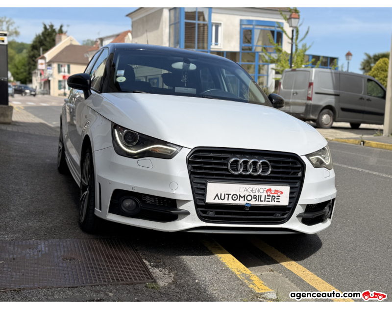 Audi A1 Sportback S-Line 1.6TDI 90 CH Blanc Diesel 2014 — photo 3