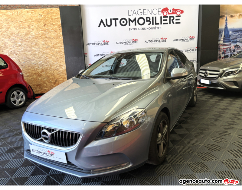 Compra de Coches Usados, Coches Usados Baratos %'|'% Agence Auto Volvo V40 2.0 D2 120 Eco momentun Business Gris Año 2016 Manuelle Diesel