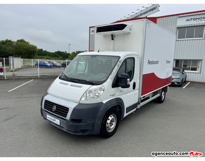Compra de Carros Usados, Carros Usados Baratos | Auto Immo Fiat Ducato 120 ch Multijet 2.3 Réfrigéré | GARANTIE 6 MOIS Blanc Ano 2008 Manuelle Diesel