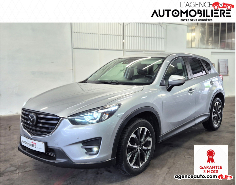 Achat voiture occasion, Auto occasion pas cher | Agence Auto Mazda CX-5 2.2 TD SKYACTIV-D 175CH Argent Année 2017 Automatique Diesel