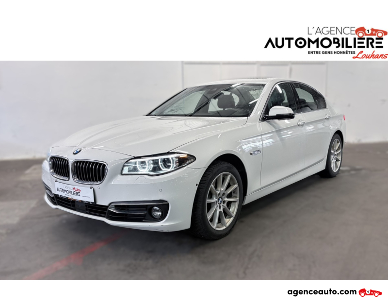 Achat voiture occasion, Auto occasion pas cher | Agence Auto Bmw Série 5 550i Xdrive phase 2 blanc alpinweiss Blanc Année 2016 Automatique Essence