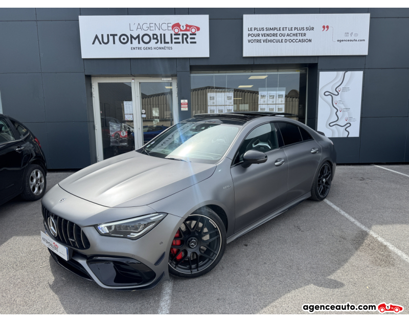 Compra de Coches Usados, Coches Usados Baratos %'|'% Agence Auto Mercedes Classe CLA 45 S AMG 421 8G-DCT 4Matic+ Aero Burmester Gris Año 2020 Automatique Essence