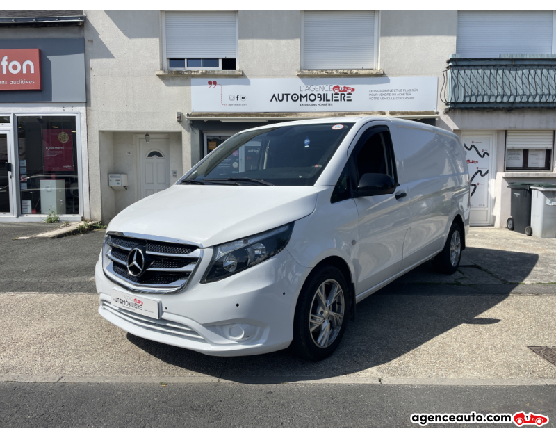 Achat voiture occasion, Auto occasion pas cher | Agence Auto Mercedes Vito Pro 114 Long 1.7 CDI 136cv Pack Chrome Blanc Année 2020 Manuelle Diesel