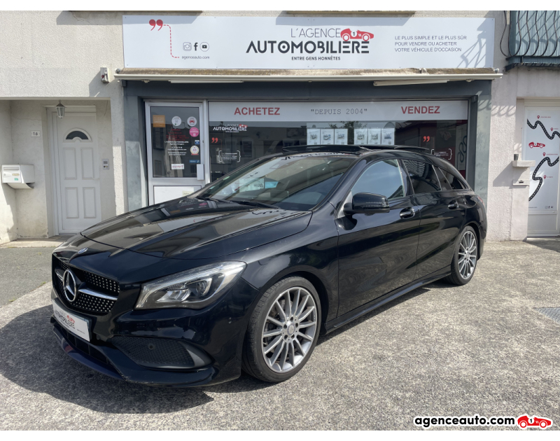 Achat voiture occasion, Auto occasion pas cher | Agence Auto Mercedes Classe CLA Shooting Brake 220 CDi 177 CV 7G-DCT 4MATIC - Pack Amg Fascination Noir Année 2016 Automatique Diesel