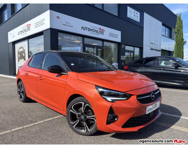 Achat voiture occasion, Auto occasion pas cher | Agence Auto Opel Corsa GS LINE 1.2 I 12V TURBO 130CV BVA - GARANTIE 12 MOIS Orange Année 2020 Automatique Essence