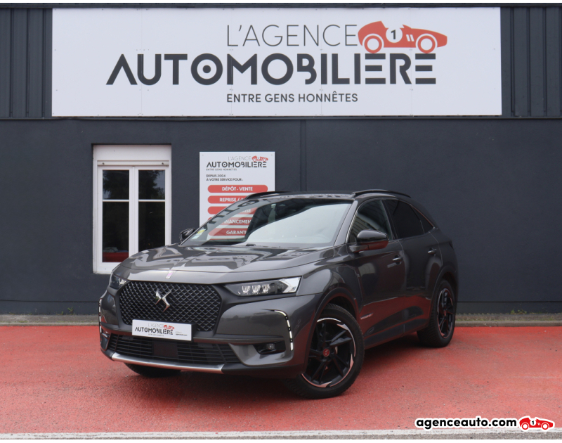 Compra de Coches Usados, Coches Usados Baratos %'|'% Agence Auto DS DS7 CROSSBACK 2.0 Blue HDi 177 Performance Line + EAT8 (Suivi DS, Caméra, Attelage...) Gris Año 2020 Automatique Diesel