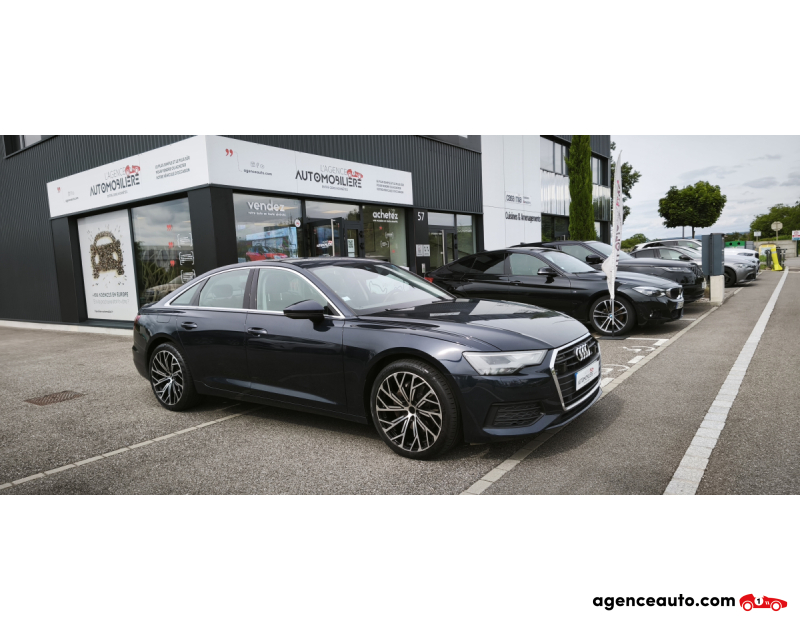 Achat voiture occasion, Auto occasion pas cher | Agence Auto Audi A6 45 TDI QUATTRO AMBITION LUXE MILD HYBRID Bleu Année 2018 Automatique Diesel