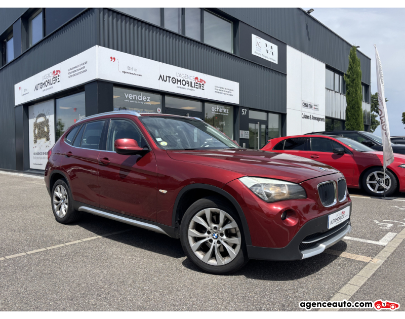 Achat voiture occasion, Auto occasion pas cher | Agence Auto Bmw X1 LUXE 18D SDRIVE 2.0D 16V DPF STEPTRONIC 143CV BVA - GARANTIE 12 MOIS Rouge Année 2012 Automatique Diesel