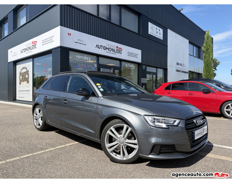 Achat voiture occasion, Auto occasion pas cher | Agence Auto Audi A3 SPORTBACK 2.0 TDI 150 SPORT S TRONIC VIRTUAL - GARANTIE 12 MOIS Gris Année 2020 Automatique Diesel