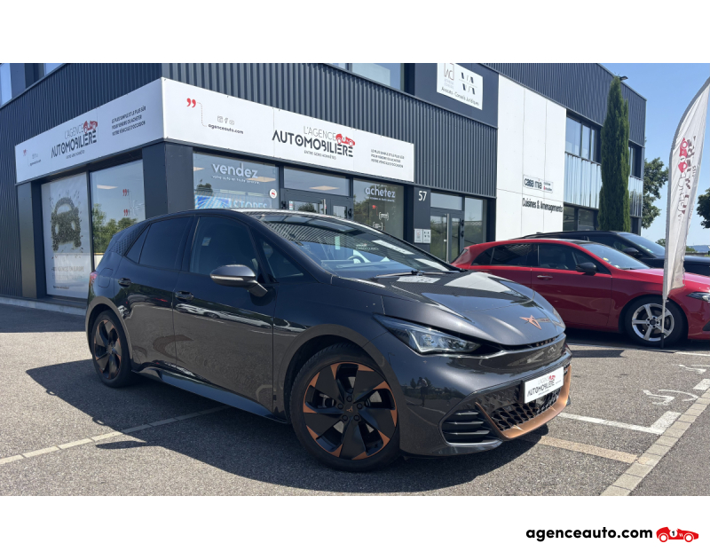 Achat voiture occasion, Auto occasion pas cher | Agence Auto Cupra Born V 58 KWH 204CV BVA - GARANTIE 12 MOIS Gris Année 2022 Automatique Électrique