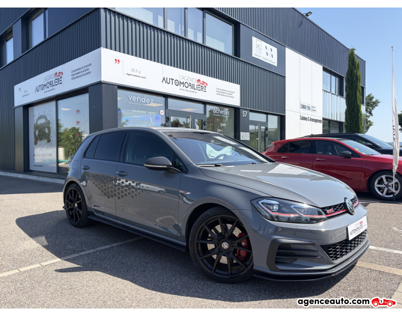 Achat voiture occasion, Auto occasion pas cher | Agence Auto Volkswagen Golf 7 (II) GTI TCR 2.0 TSI 290 DSG VIRTUAL CARPLAY DYNAUDIO - GARANTIE 12 MOIS Gris Année 2019 Automatique Essence