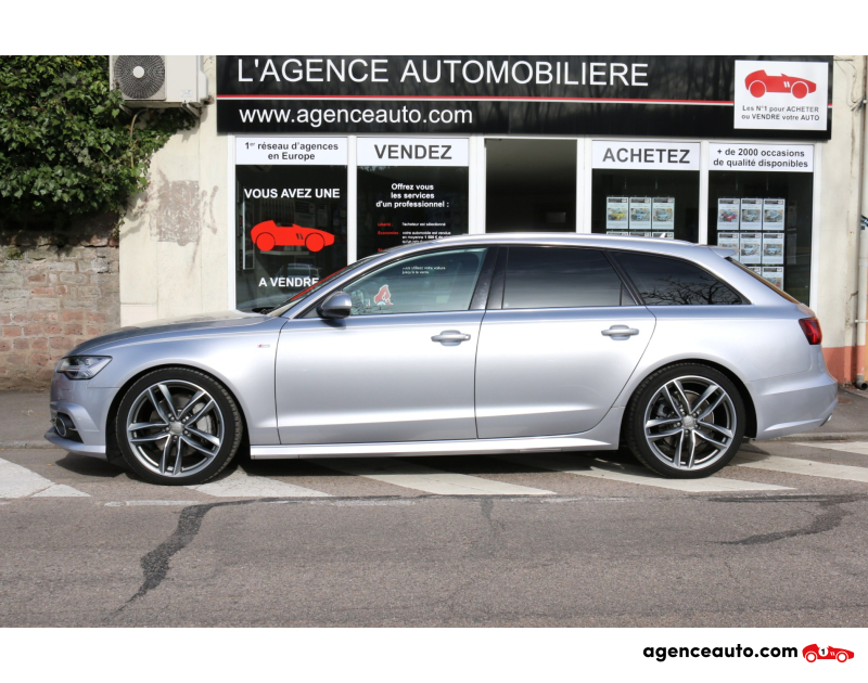 Achat voiture occasion, Auto occasion pas cher | Agence Auto Audi A6 Avant 3.0 TDI 272 Quattro S Line Violet Année 2015 Automatique Diesel