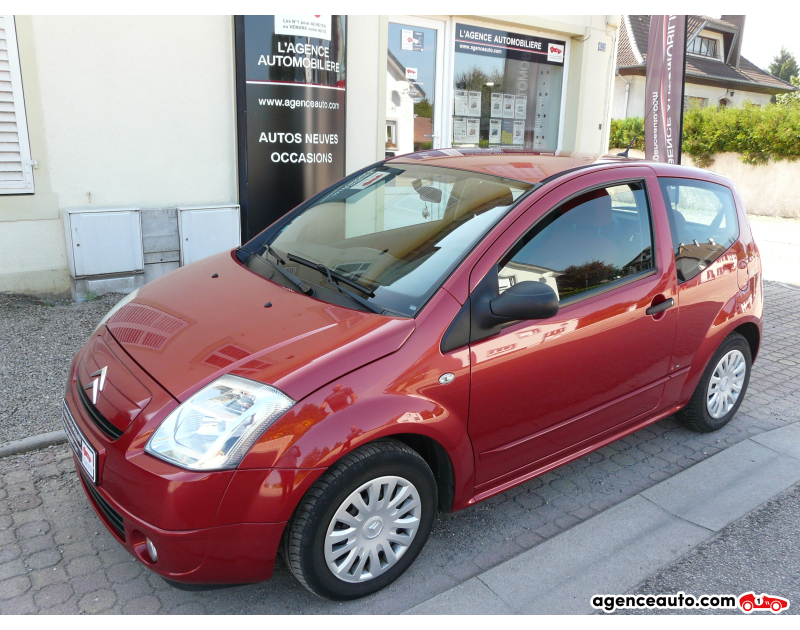 Aankoop Gebruikte Auto, Goedkope Gebruikte Auto | Agence Auto Citroen C2 1,4 HDI 70 VirginMega Violet Jaar 2008 Manuelle Essence