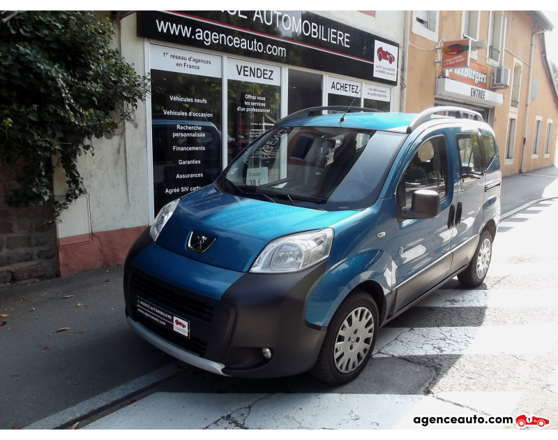Aankoop Gebruikte Auto, Goedkope Gebruikte Auto | Agence Auto Peugeot Bipper tepee HDi 75 Outdoor Violet Jaar 2011 Manuelle Essence