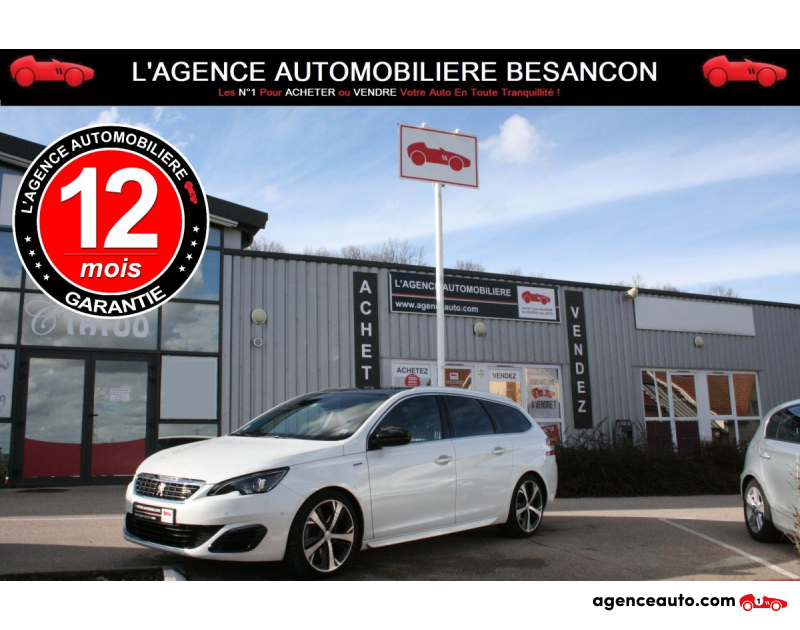 Achat voiture occasion, Auto occasion pas cher | Agence Auto Peugeot 308 2.0 BlueHDi 180 ch GT S&S EAT6 Violet Année 2015 Automatique Diesel