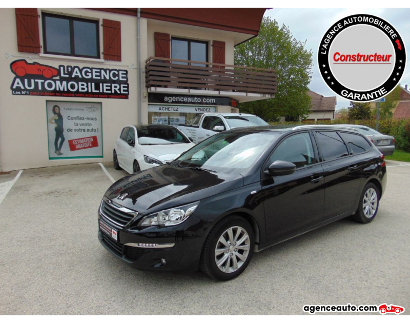 Achat voiture occasion, Auto occasion pas cher | Agence Auto Peugeot 308 SW 1.6 Bluehdi 120ch Style Violet Année 2015 Manuelle Diesel