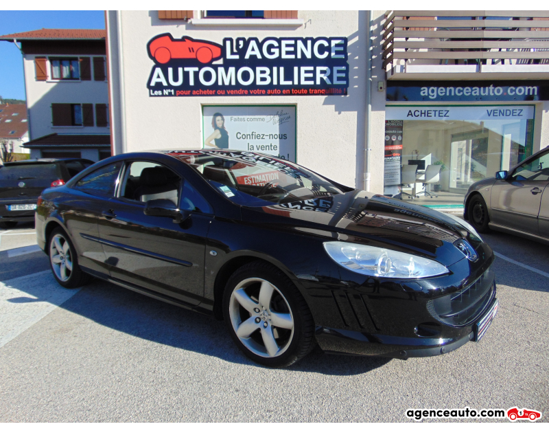 Achat voiture occasion, Auto occasion pas cher | Agence Auto Peugeot 407 Coupé 2.7 V6 HDI FELINE 204 Violet Année 2010 Automatique Essence