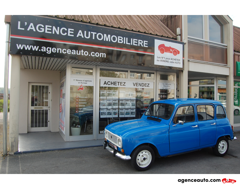 Aankoop Gebruikte Auto, Goedkope Gebruikte Auto | Agence Auto Renault R4 4L GTL Violet Jaar 1981 Manuelle Essence