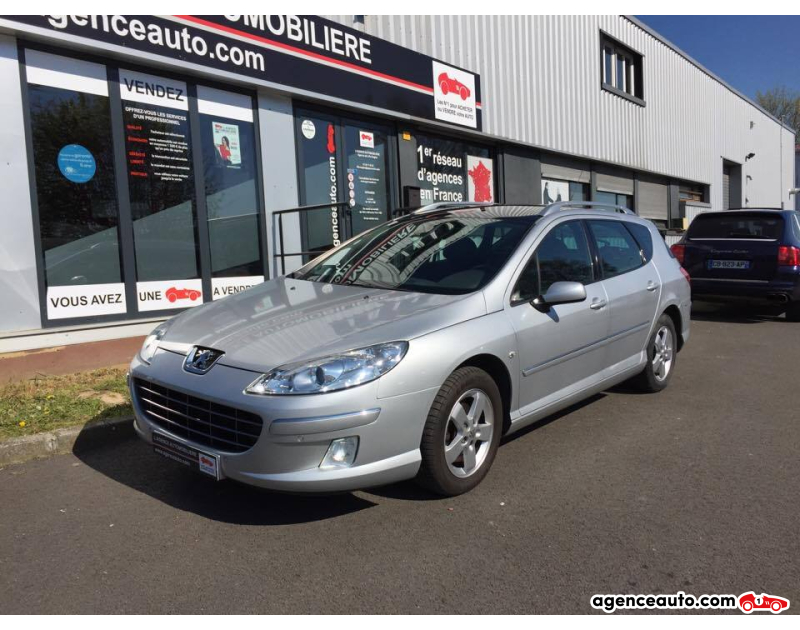 Achat voiture occasion, Auto occasion pas cher | Agence Auto Peugeot 407 SW 1.6 HDI 110 CH BUSINESS Violet Année 2009 Manuelle Essence