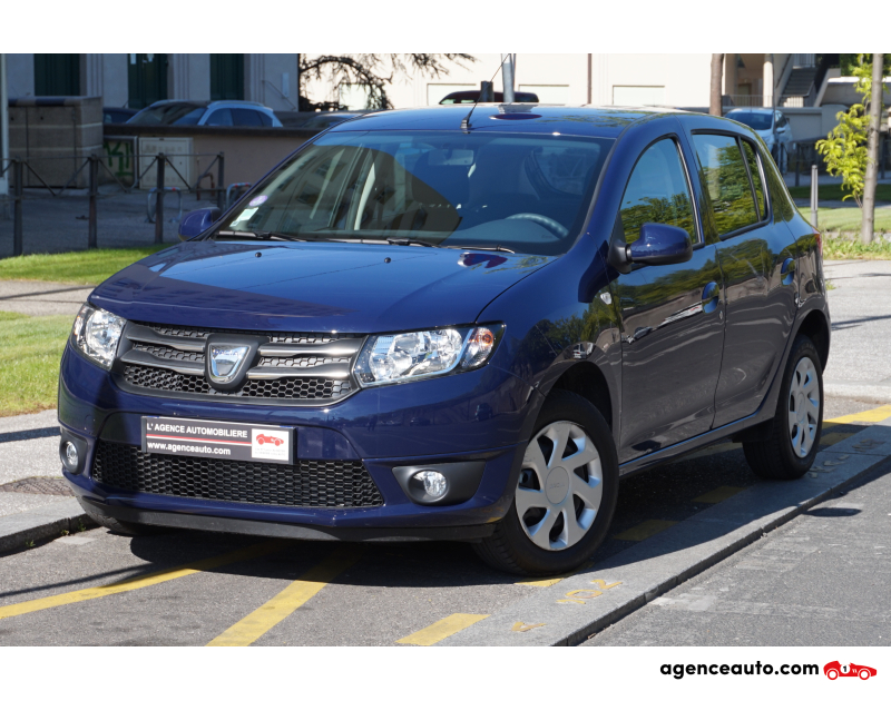 Compra de Coches Usados, Coches Usados Baratos %'|'% Agence Auto Dacia Sandero 1.2 16V 75 LAUREATE EURO6 1ère Main Violet Año 2015 Manuelle Essence
