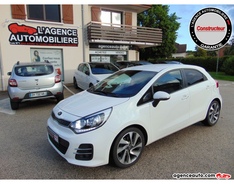 Achat voiture occasion, Auto occasion pas cher | Agence Auto Kia Rio 1.4 90ch Premium Violet Année 2015 Manuelle Diesel