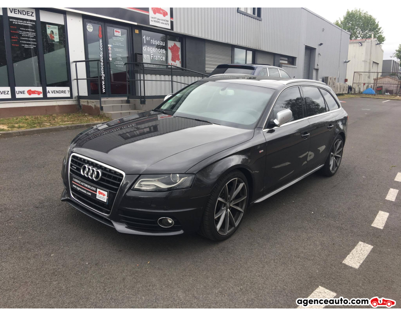 Achat voiture occasion, Auto occasion pas cher | Agence Auto Audi A4 AVANT 3.0 V6 TDI 240 S LINE QUATTRO S TRONIC Violet Année 2011 Automatique Diesel
