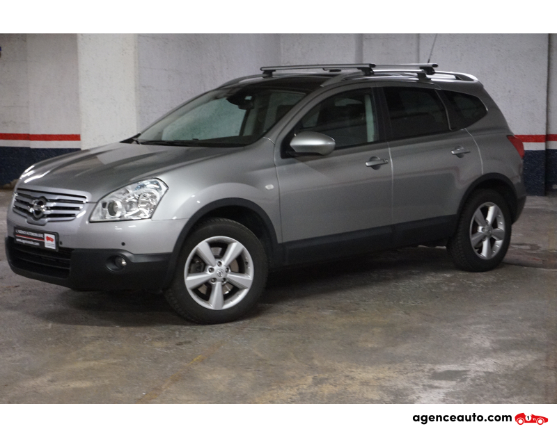 Achat voiture occasion, Auto occasion pas cher | Agence Auto Nissan Qashqai +2 7 Places 2.0dCi 150 BVA tekna All-Mode 1ère Main Violet Année 2009 Automatique Essence