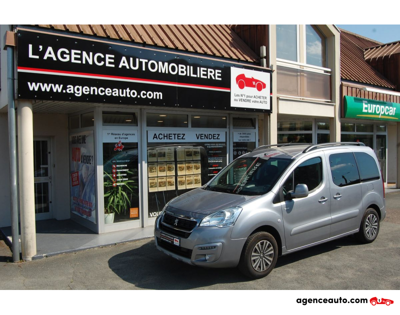 Achat voiture occasion, Auto occasion pas cher | Agence Auto Peugeot Partner 1.6 BLUEHDI 100 STYLE Violet Année 2018 Manuelle Diesel