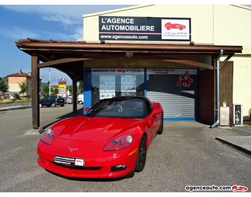Achat voiture occasion, Auto occasion pas cher | Agence Auto Chevrolet Corvette C6 ROADSTER 6.0 V8  PACK PERFORMANCE Z51 Violet Année 2006 Manuelle Essence