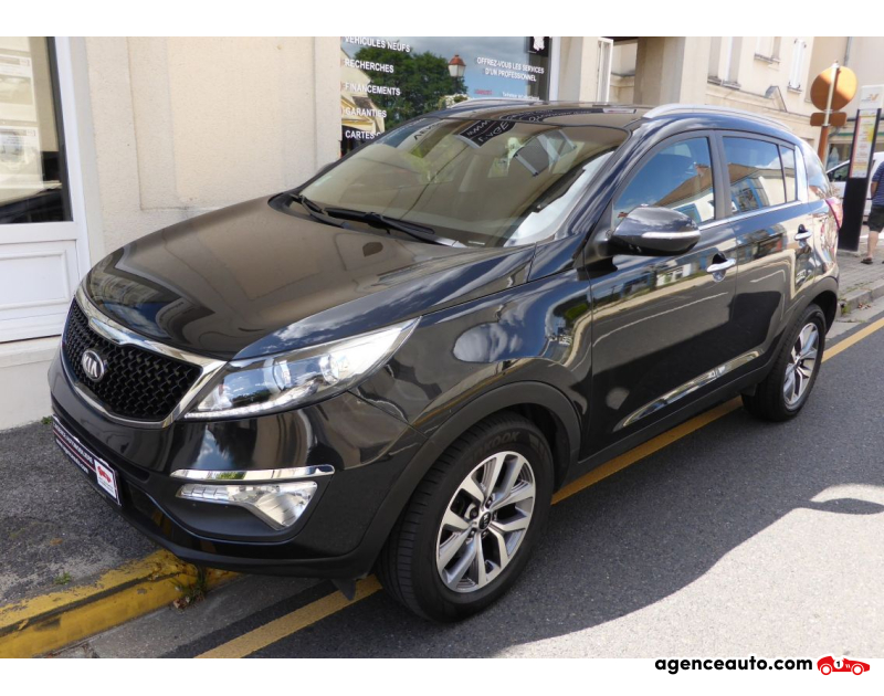 Achat voiture occasion, Auto occasion pas cher | Agence Auto Kia Sportage 2.0 136 Premium Violet Année 2015 Automatique Diesel