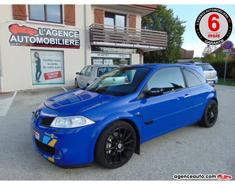 Achat voiture occasion, Auto occasion pas cher | Agence Auto Renault Megane RS F1 Team R25 225ch Violet Année 2007 Manuelle Essence