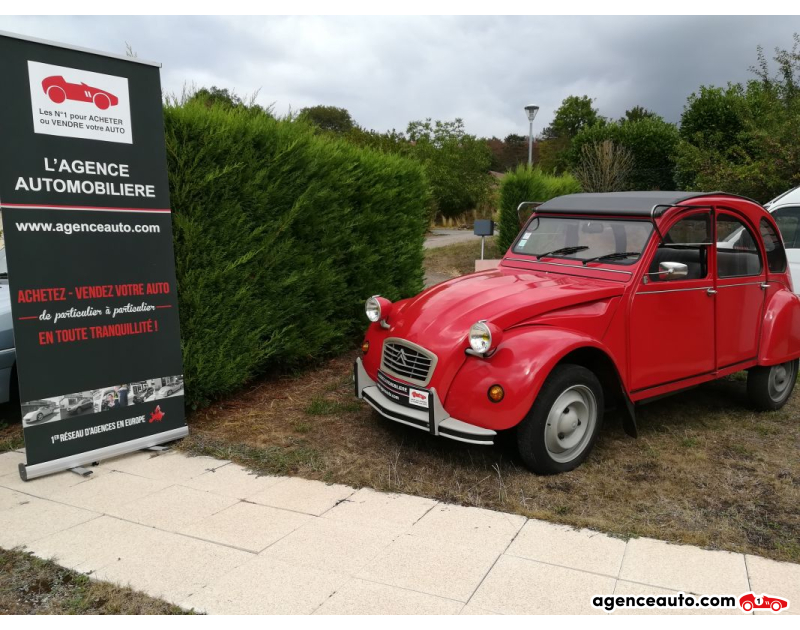 Aankoop Gebruikte Auto, Goedkope Gebruikte Auto | Agence Auto Citroen 2CV 6 SPECIALE Violet Jaar 1987 Manuelle Essence