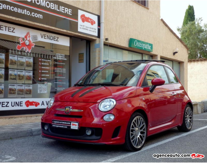 Achat voiture occasion, Auto occasion pas cher | Agence Auto Abarth 500 1.4 TURBO T-JET 135 Violet Année 2015 Manuelle Essence