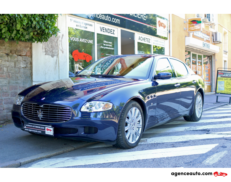 Compra de Coches Usados, Coches Usados Baratos %'|'% Agence Auto Maserati Quattroporte 4.2 V8 Duoselect boite F1 Violet Año 2004 Automatique Essence